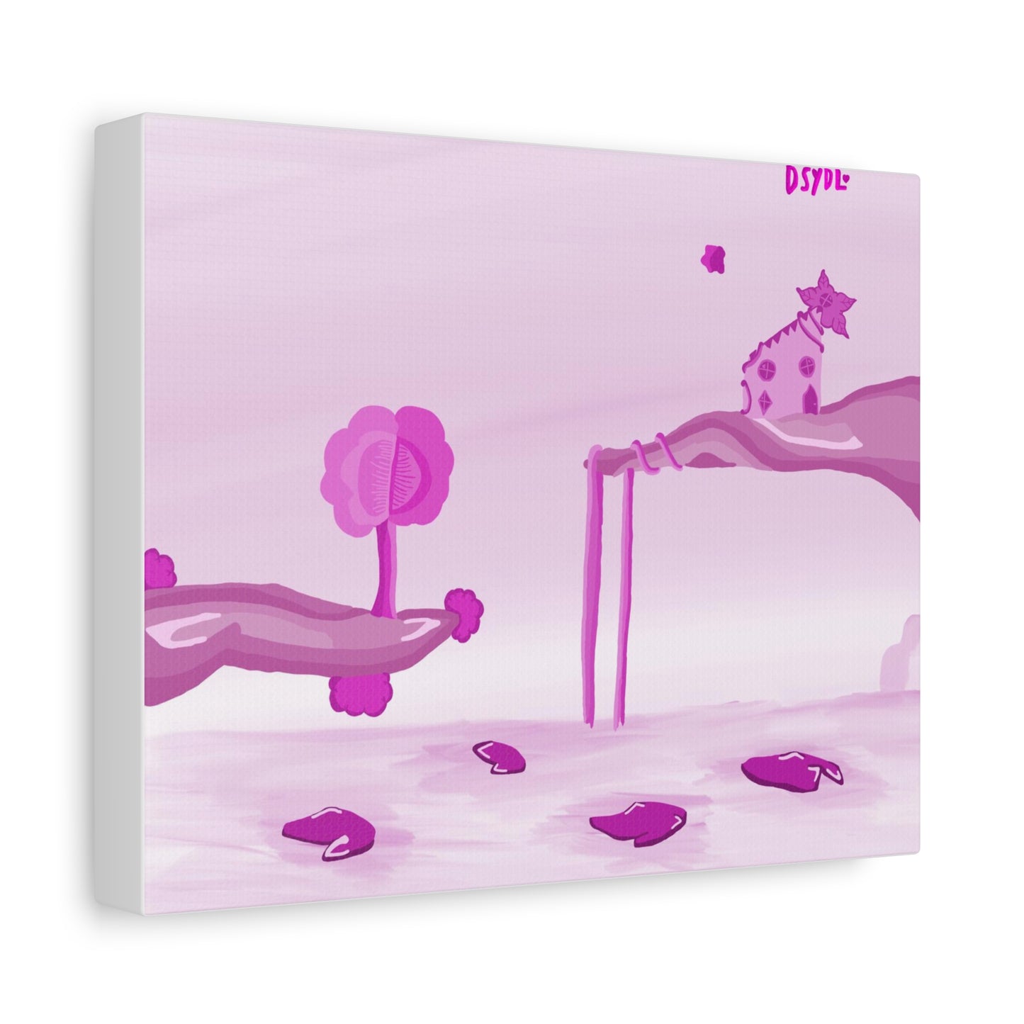 Canvas Print - Dreamy pink Fantasy